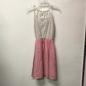NWOT Rachel Kate Vintage Embroidered Chevron Dress